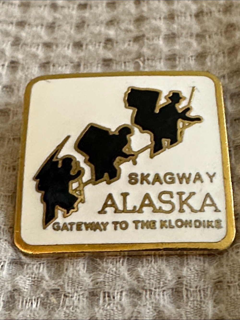 Skagway Alaska Enamel Pin